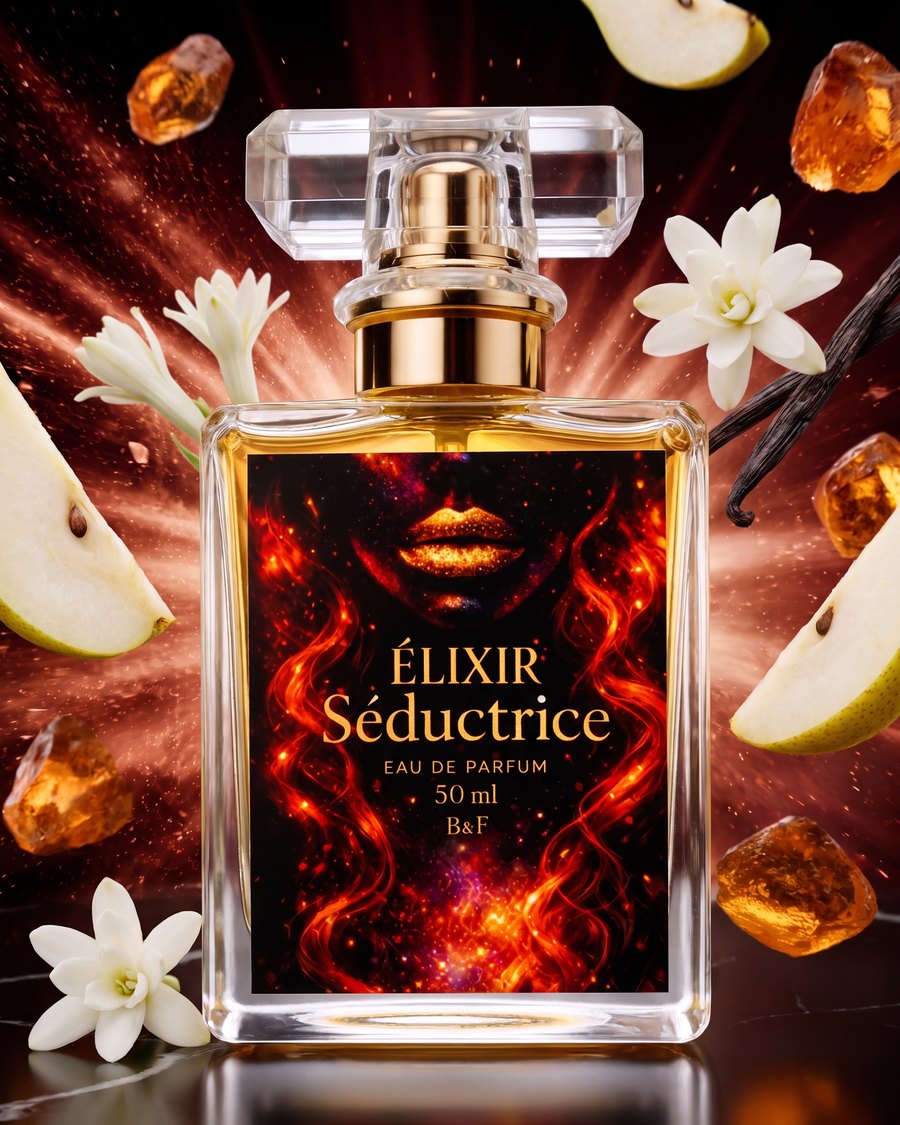 Flacon Élixir Séductrice, eau de parfum 50 ml de B&F Essence